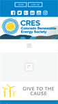 Mobile Screenshot of cres-energy.org